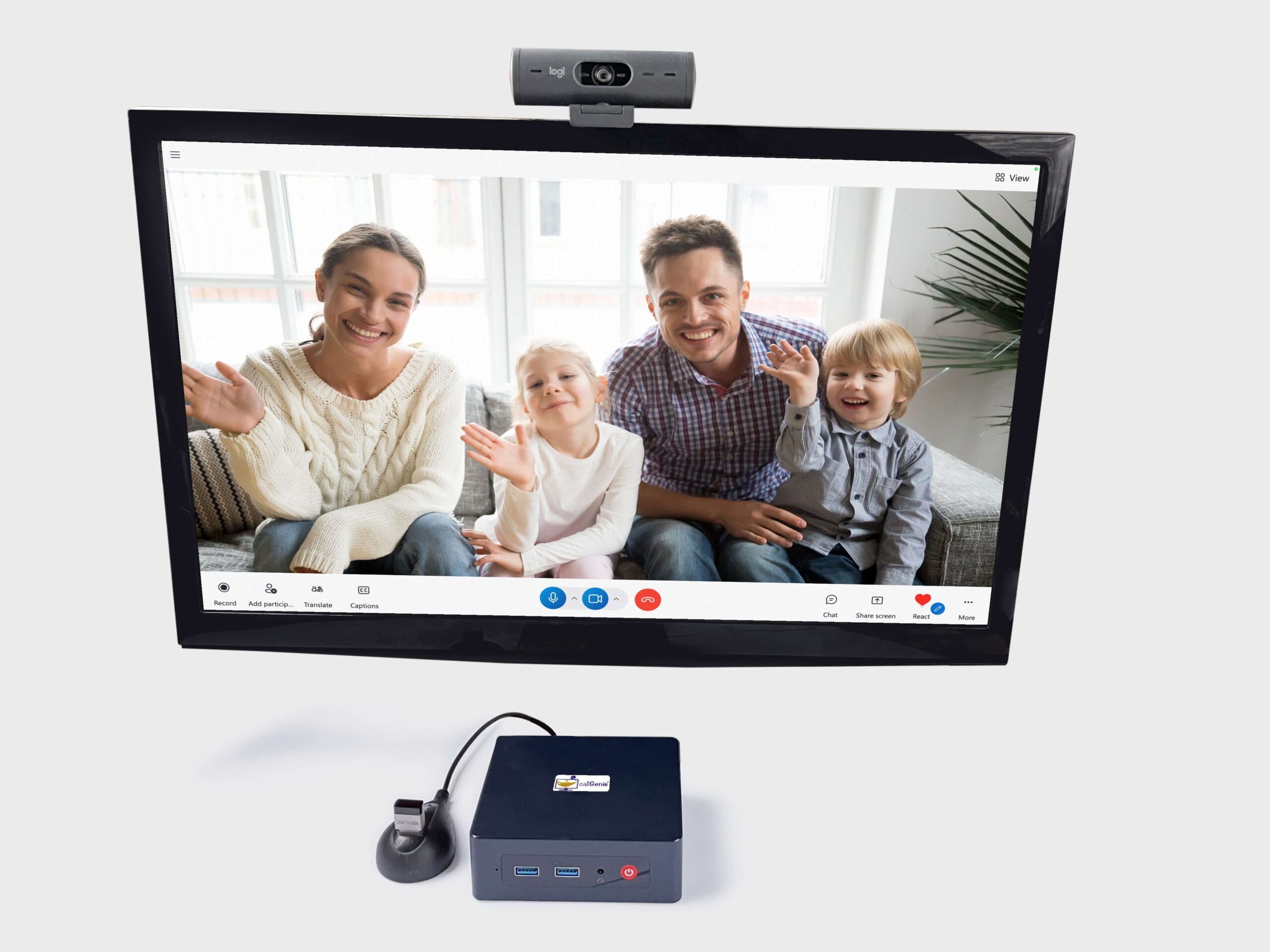 CallGenie (Zoom) | TV Video Calling for Larger Rooms